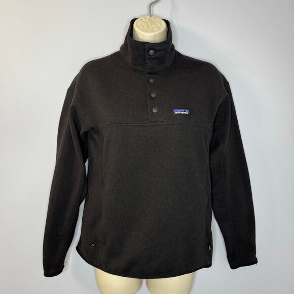 Patagonia Women's Lightweight Better Sweater Marsupial Pullover Charcoal Grey S - Picture 1 of 13